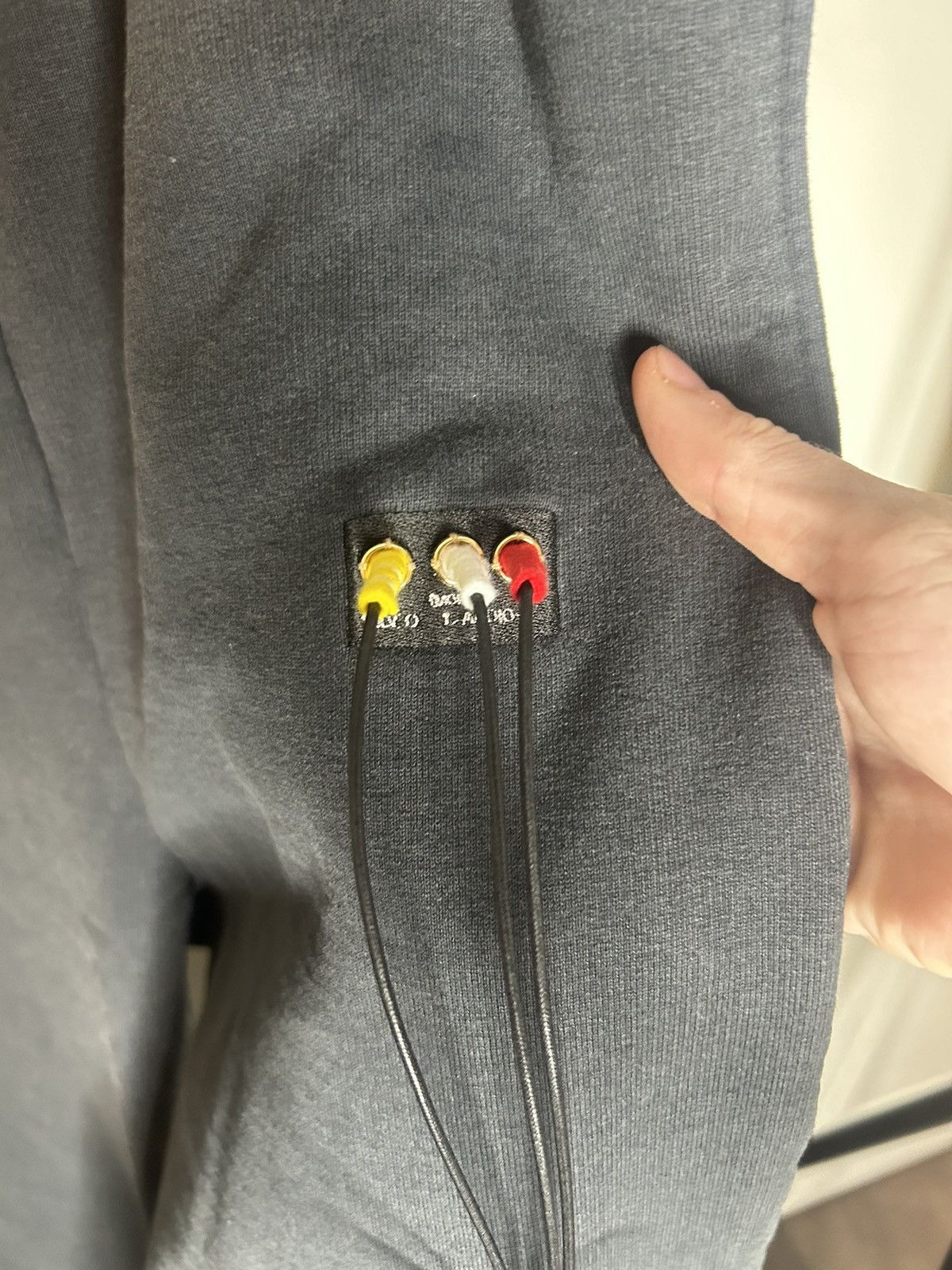 Doublet Doublet 1/169 RCA Cable Embroidery Sweats Size US 30 / EU 46 - 3 Thumbnail