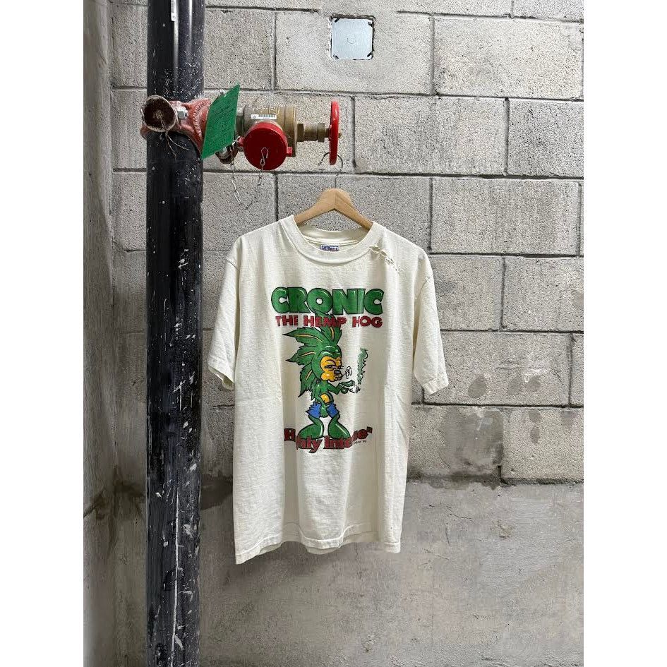 All Sport Vintage 1990s “Cronic the Hemp Hog” Parody Graphic Tee L Size US L / EU 52-54 / 3 - 1 Thumbnail