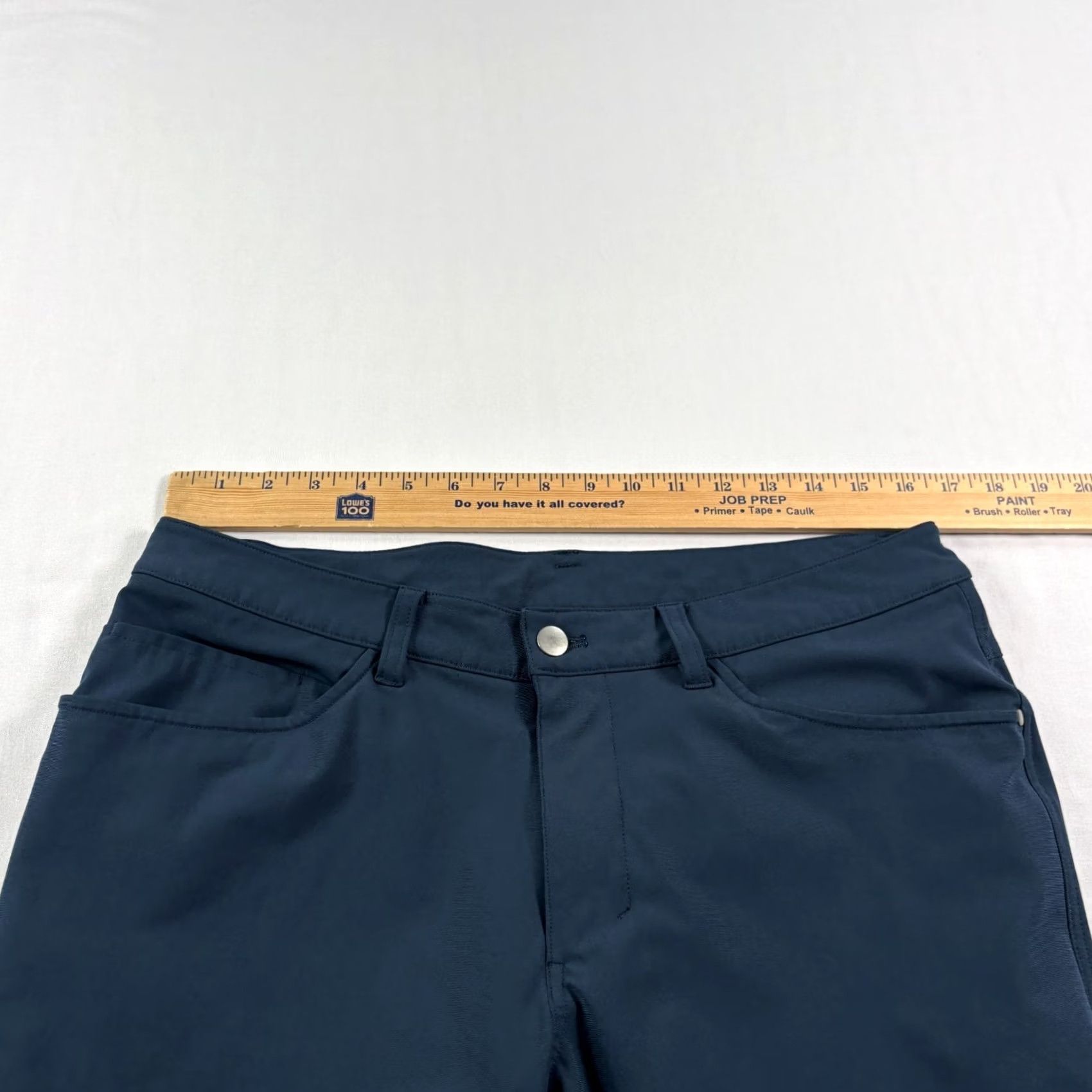 Lululemon Lululemon ABC Pants Mens 33x27 Blue Chino Classic Fit Preppy Stretch Golf Casual Pants Size US 33 - 5 Thumbnail