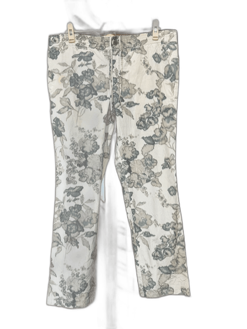 Hermes Silk Casual Pants with Drawstring