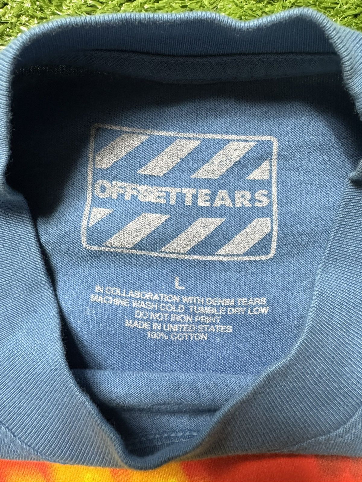 DENIM TEARS Denim Tears Offset tee #2 Set Size US L / EU 52-54 / 3 - 3 Thumbnail