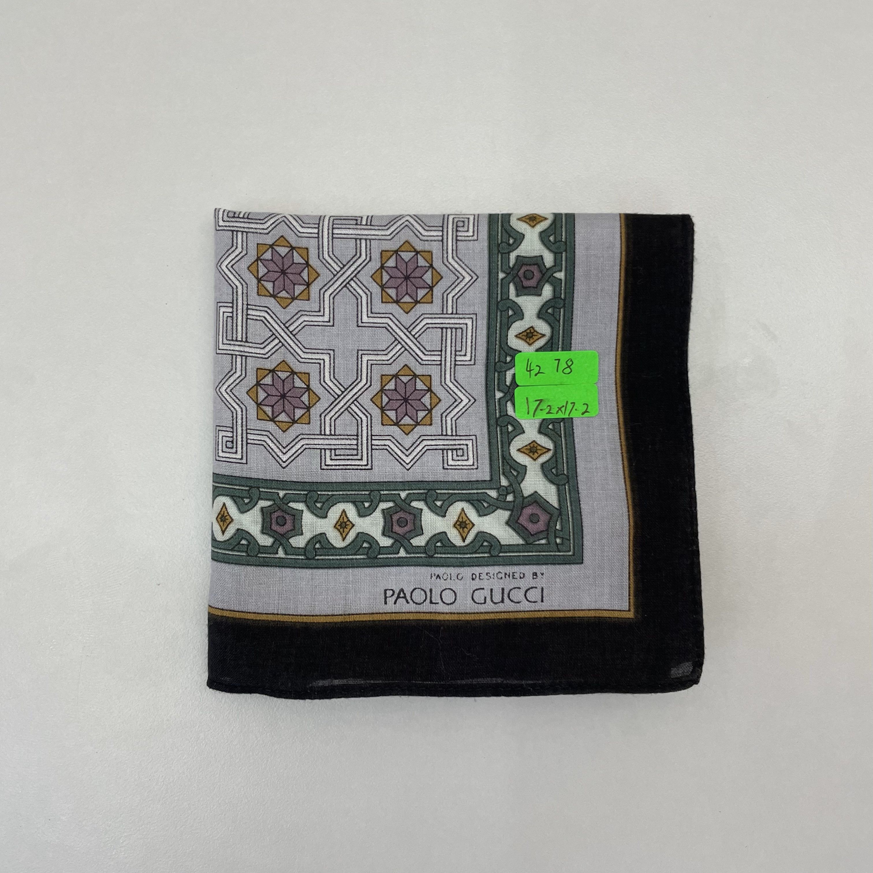 Paolo Gucci Paolo Gucci Handkerchief / Neckerchief / Bandana - 4278 Size ONE SIZE - 10 Thumbnail