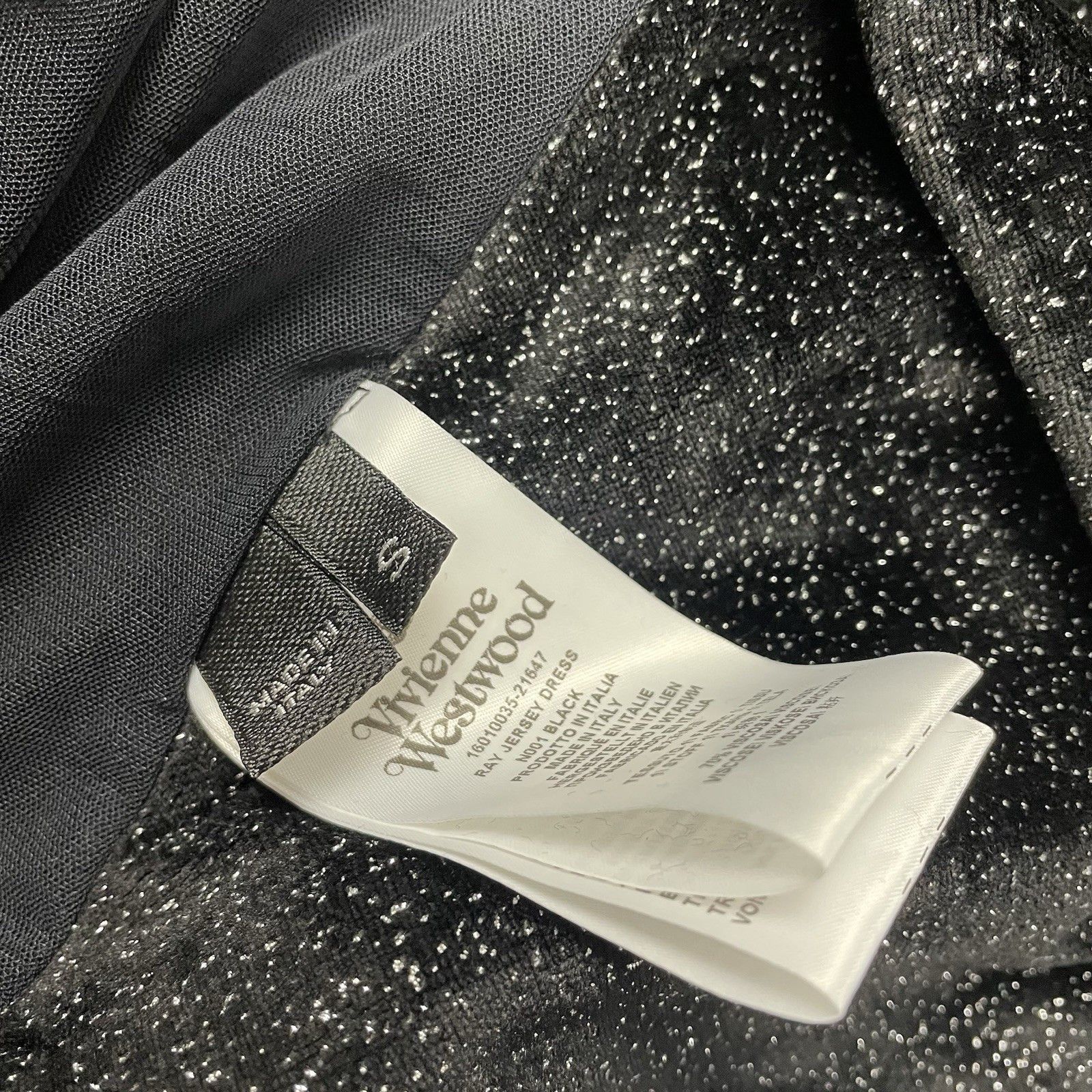 Vivienne Westwood Vivienne Westwood Handkerchief Dress Glitter Asymmetric Size S / US 4 / IT 40 - 5 Thumbnail