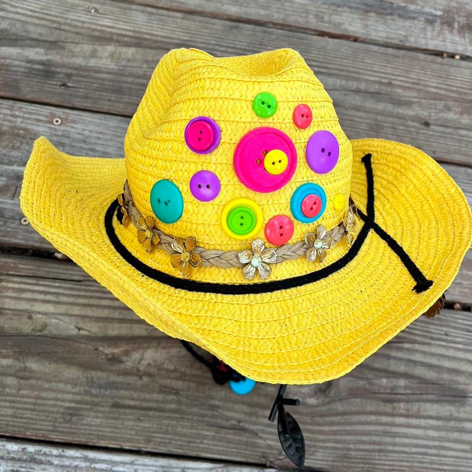 Other Yellow cowgirl hat Size ONE SIZE - 1 Thumbnail