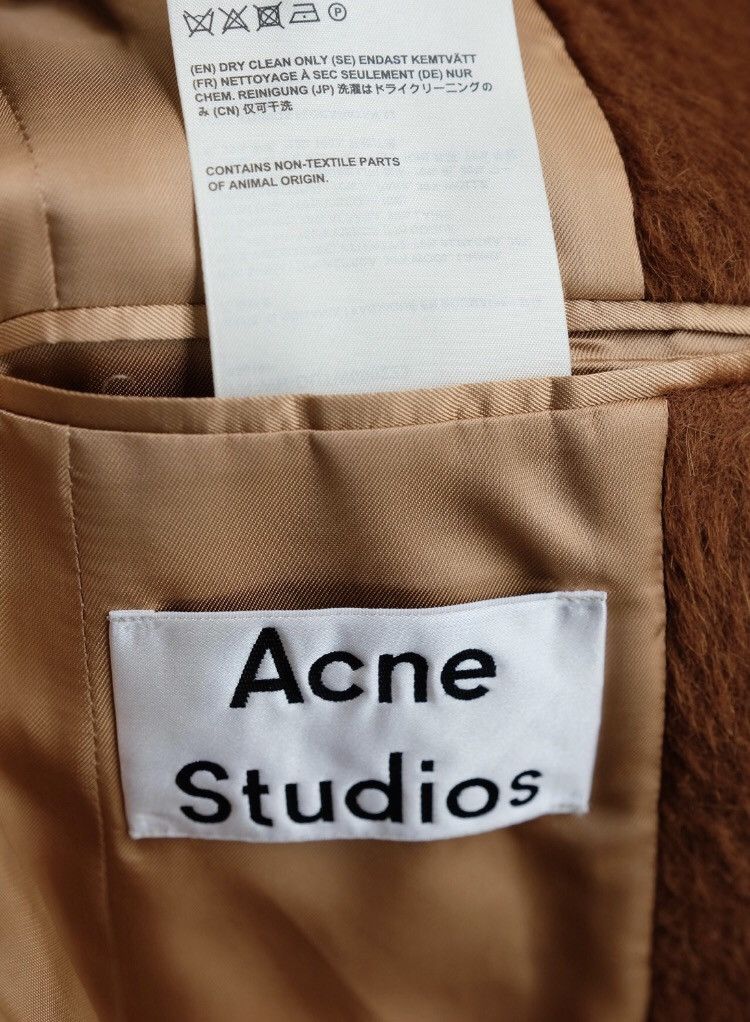 Acne Studios Acne studios Alpaca coat 2412-Nextarrow Size XS / US 0-2 / IT 36-38 - 3 Thumbnail