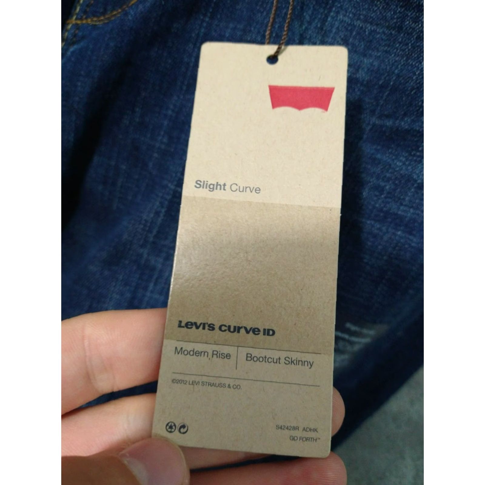 Levi's Levi's Jeans 30x32 Blue Denim Bootcut 5-Pocket Regular Rise Mid Womens Size 30" / US 8 / IT 44 - 7 Thumbnail