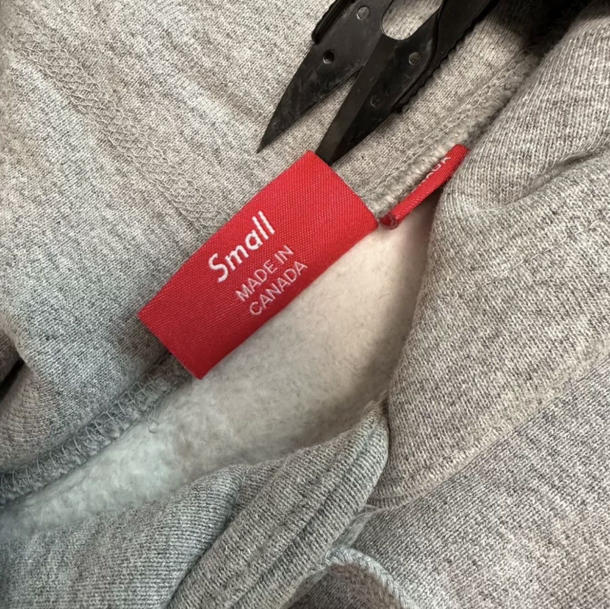 Supreme Supreme fw17 orange on health Grey box logo hooded hoodie Size US S / EU 44-46 / 1 - 4 Thumbnail