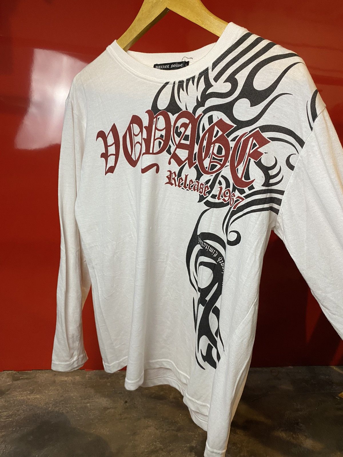 14th Addiction × Hysteric Glamour × KMRii 💥BINDINGOFFER💥bullet noise longsleeve poem tribal ifsxstyle Size US M / EU 48-50 / 2 - 3 Thumbnail
