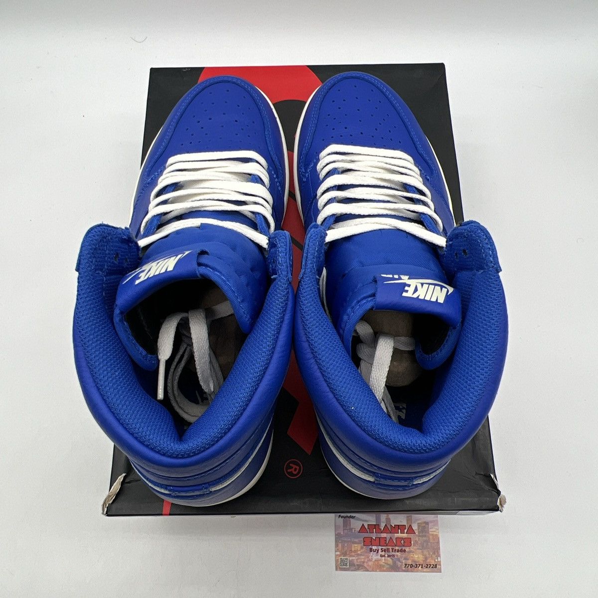 Nike Air Jordan 1 High hyper royal Size US 13 / EU 46 - 7 Thumbnail