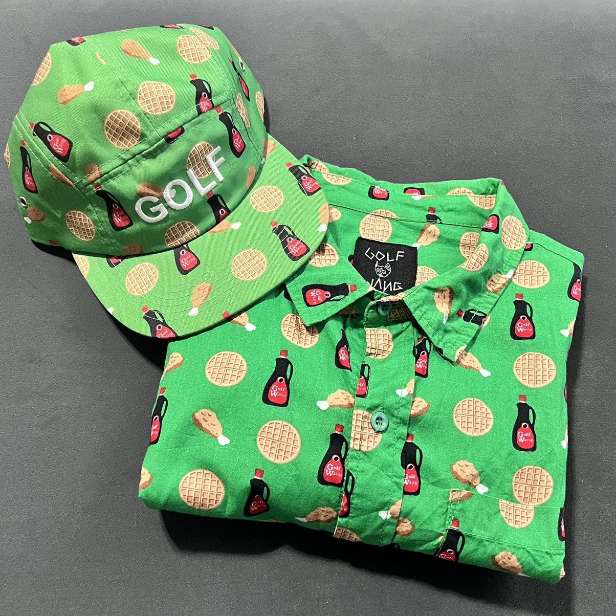 Golf wang chicken and waffles hat deals