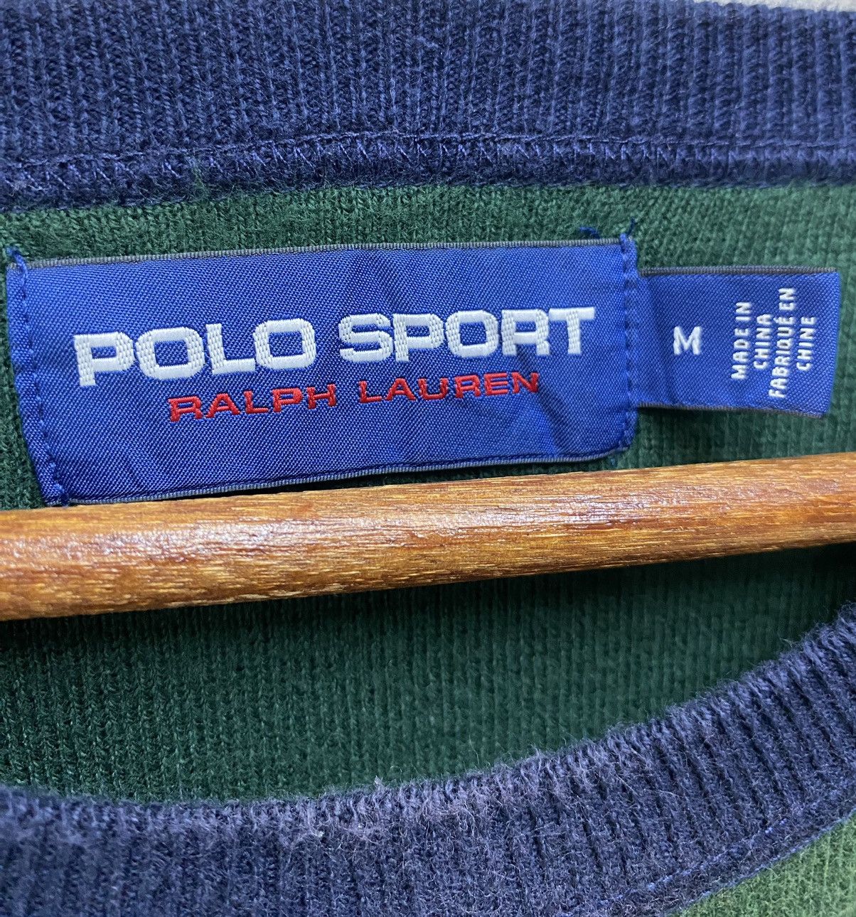 Polo Ralph Lauren Polo Sport Ralph Lauren Sweatshirt Spellout Embroidery Size US M / EU 48-50 / 2 - 8 Thumbnail