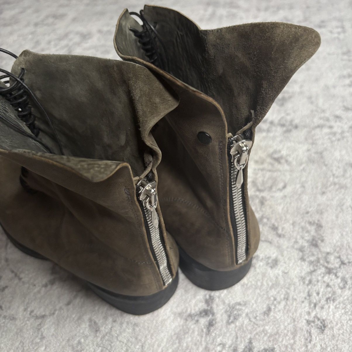 Incarnation Incarnation Micro-Lace Guidi Horse Leather Back Zip Boots Size US 9.5 / EU 42-43 - 8 Thumbnail