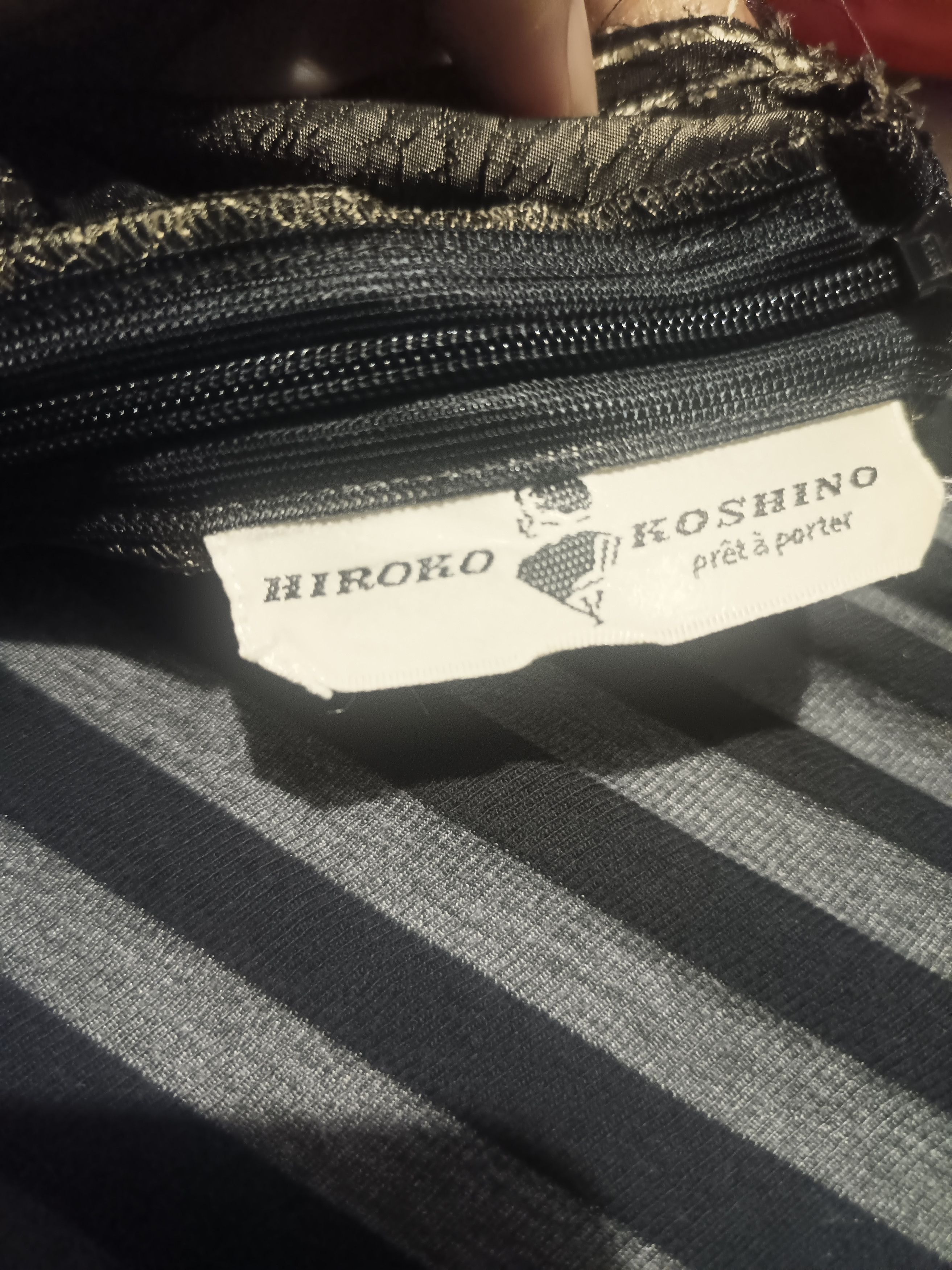 Hiroko Koshino Homme × Japanese Brand × Vintage Vintage HIROKO KOSHINO Pret A Porter Long Sleeve Size US M / EU 48-50 / 2 - 10 Thumbnail