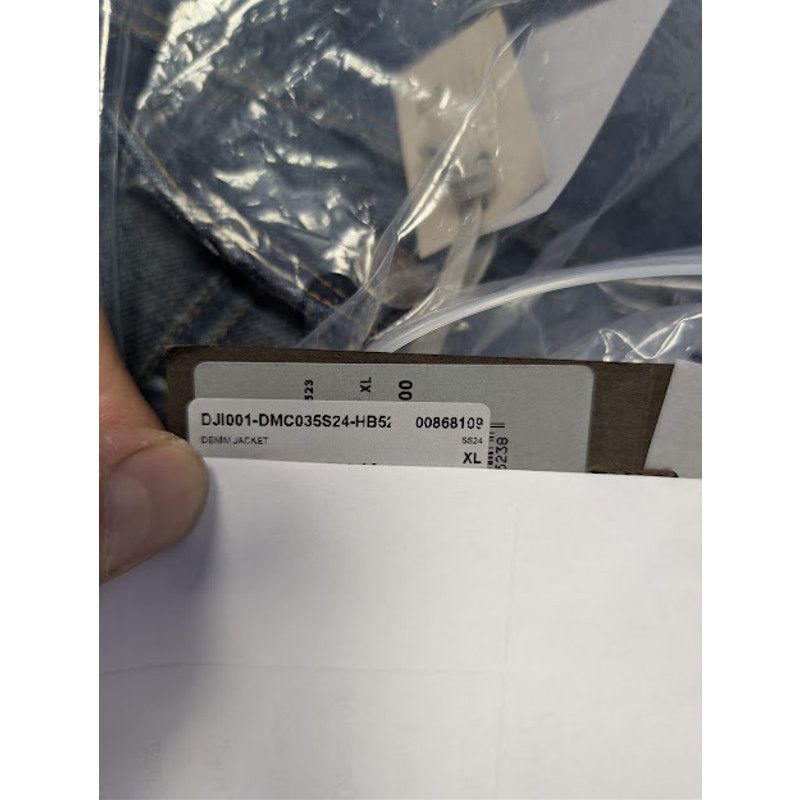 Tom Ford o1rshd1 Iconic Denim Jacket in Strong High / Low Blue Size US XL / EU 56 / 4 - 23 Thumbnail