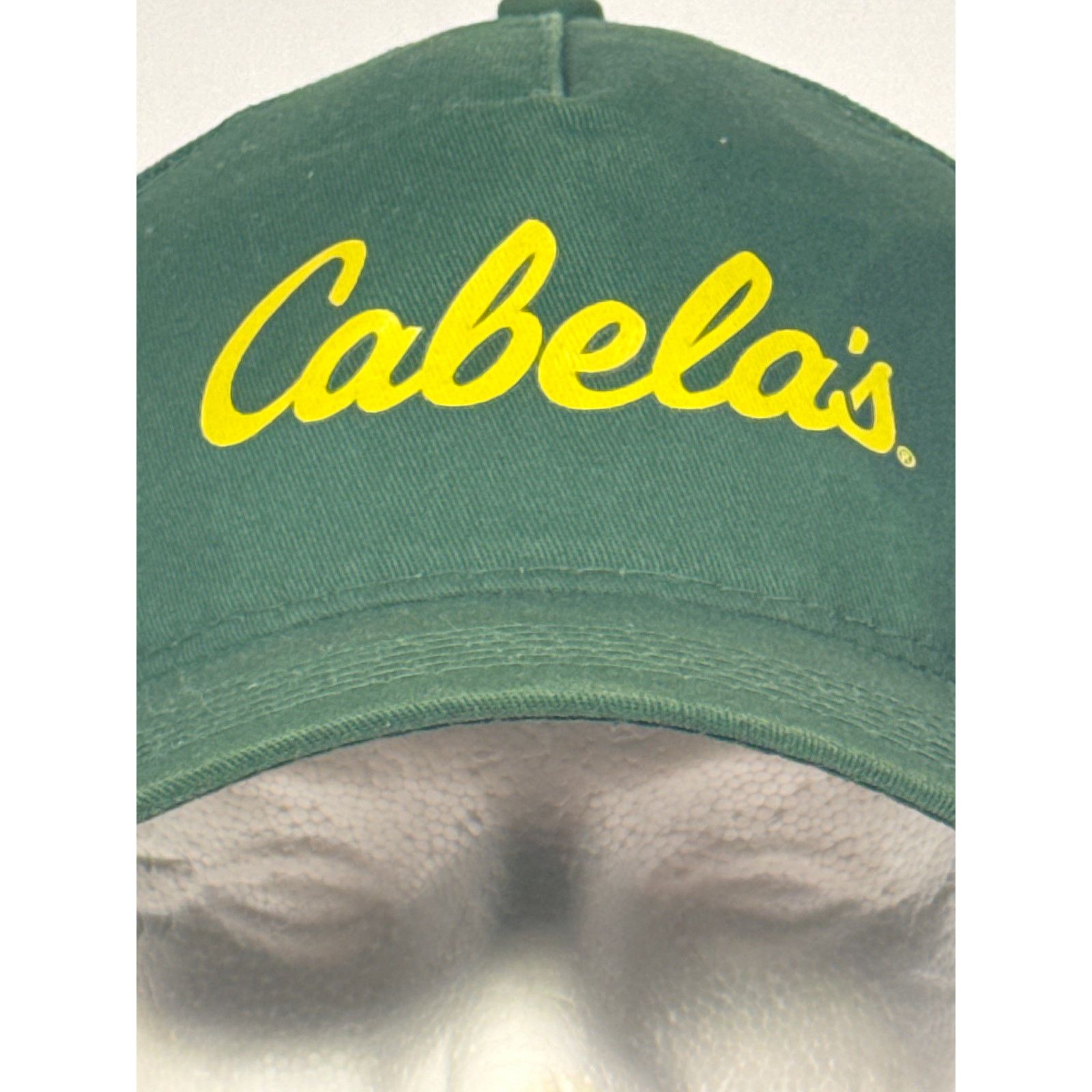 Bass Pro Shops Cabelas Bass Pro Shops Snapback Hat Adjustable Cap Green Size ONE SIZE - 2 Thumbnail