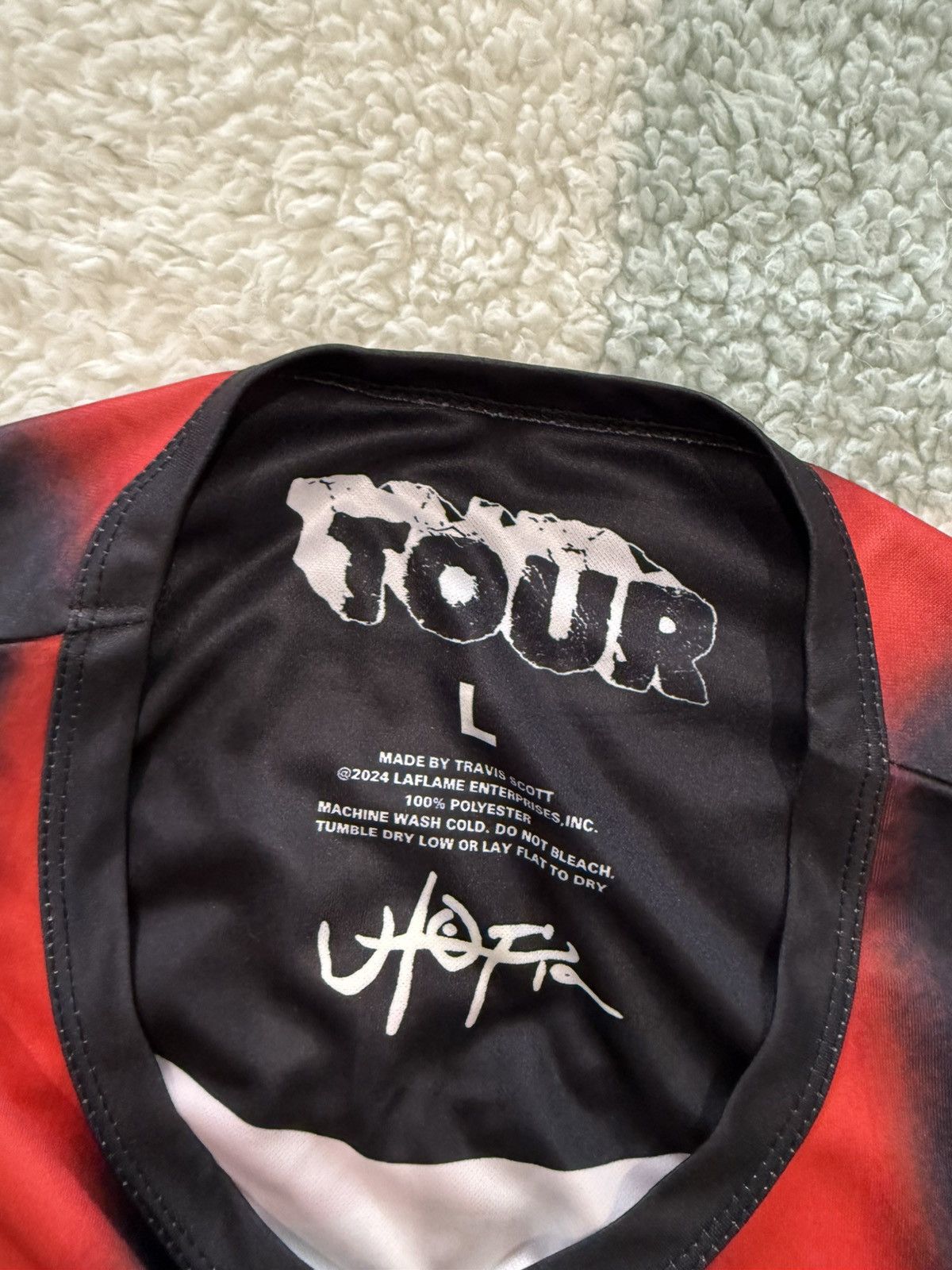 Travis Scott Cactus Jack Italy Soccer Jersey Size US L / EU 52-54 / 3 - 3 Thumbnail