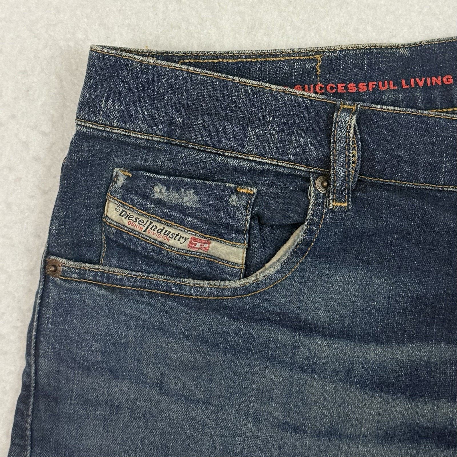 Diesel Diesel Mens Jeans Size 40x32 2019 D Strukt 09C73 Italy Size US 40 / EU 56 - 9 Thumbnail