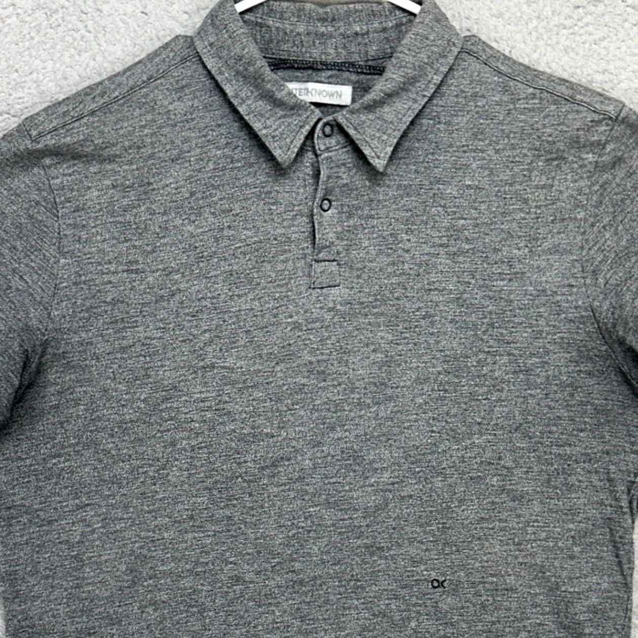 Outerknown VINTAGE Outer Known Polo Shirt Mens Large Gray Rugby Organic Cotton Size US L / EU 52-54 / 3 - 2 Thumbnail