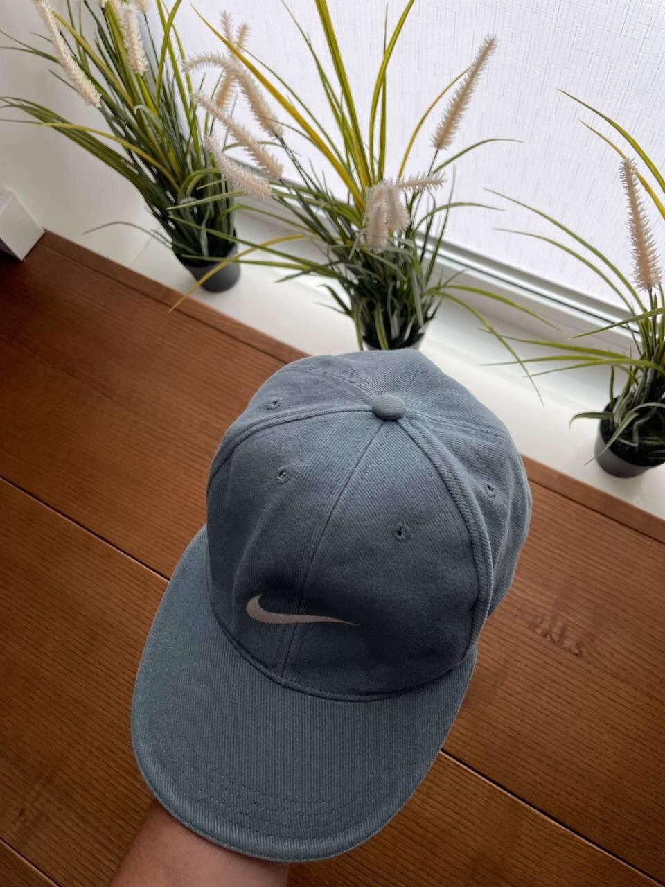 Nike Vintage Nike Y2K Central Big Swoosh Drill Cap Hat One Size Size ONE SIZE - 4 Thumbnail