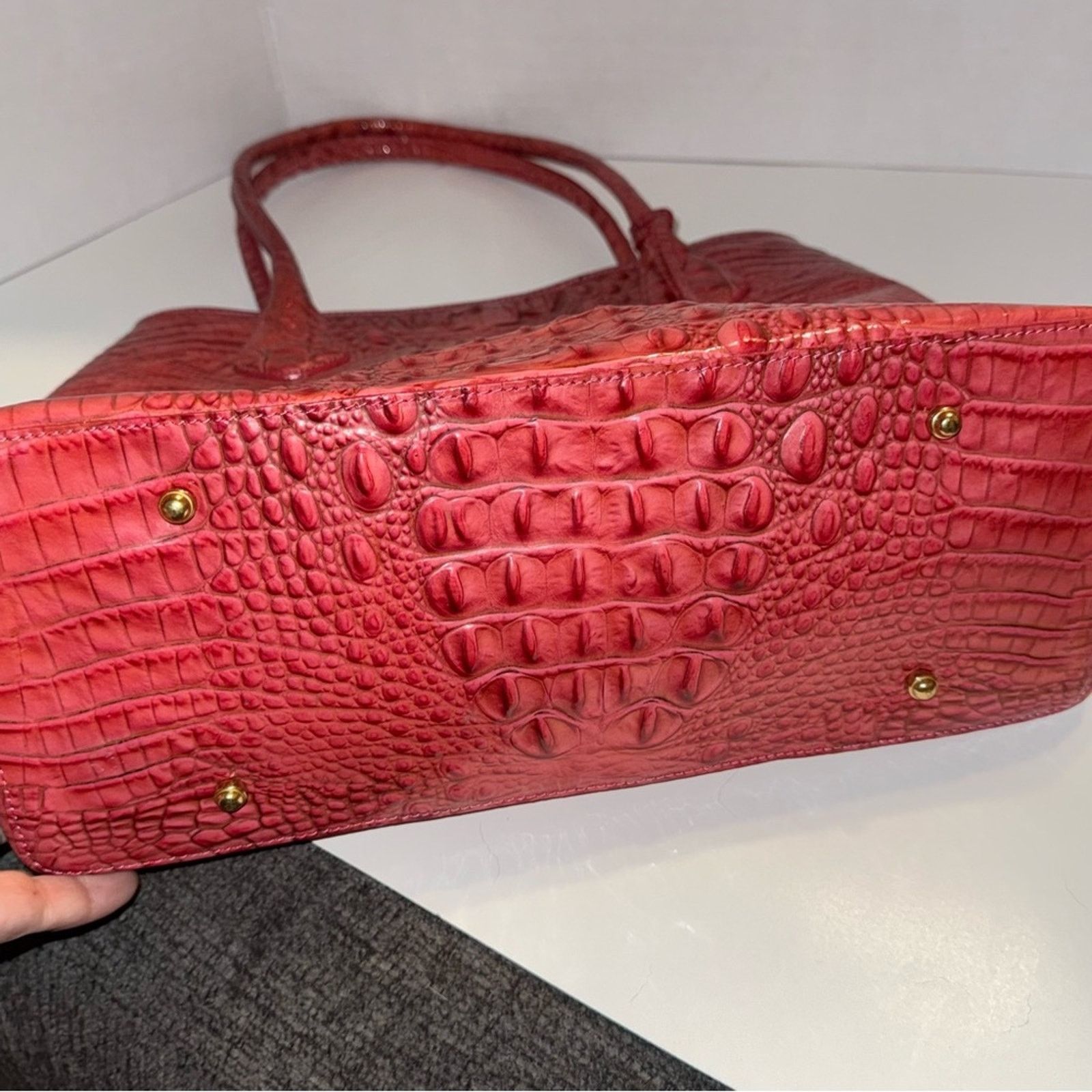 BRAHMIN BRAHMIN quite luxury brass hardware shoulder bag Size ONE SIZE - 8 Thumbnail