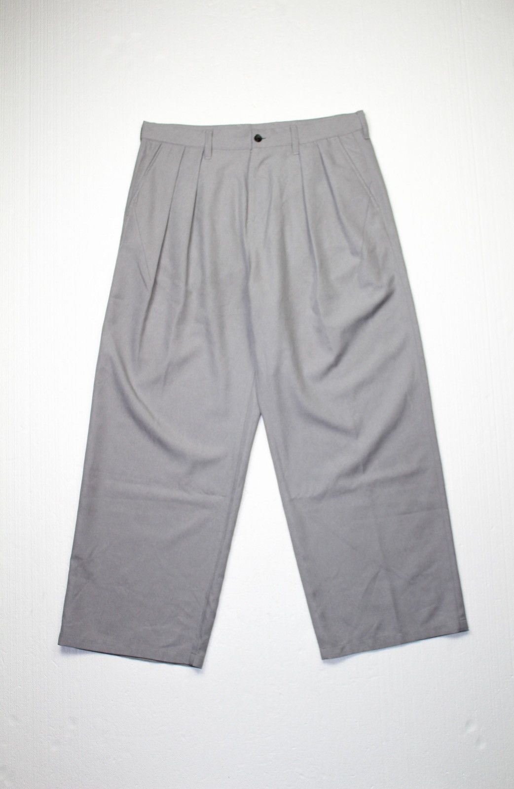 image of Number N Ine Wide Leg Trouser in Grey, Men's (Size 34)