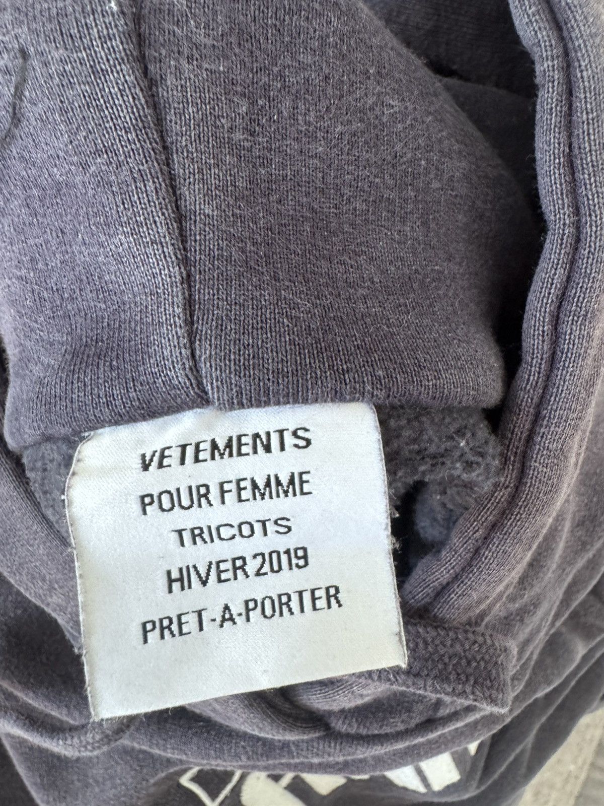 Vetements Hi. I Don’t Care. Thanks. Size US S / EU 44-46 / 1 - 5 Thumbnail