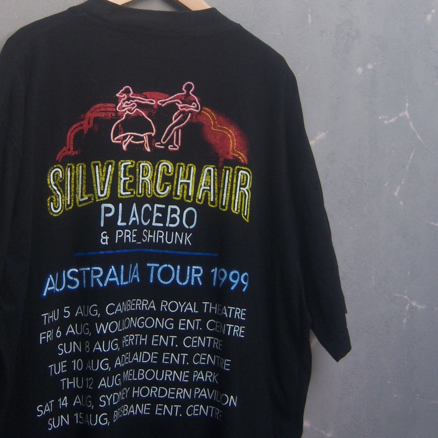 Band Tees × Vintage Very Rare Silverchair and Placebo Tour 99 Size US XL / EU 56 / 4 - 16 Thumbnail