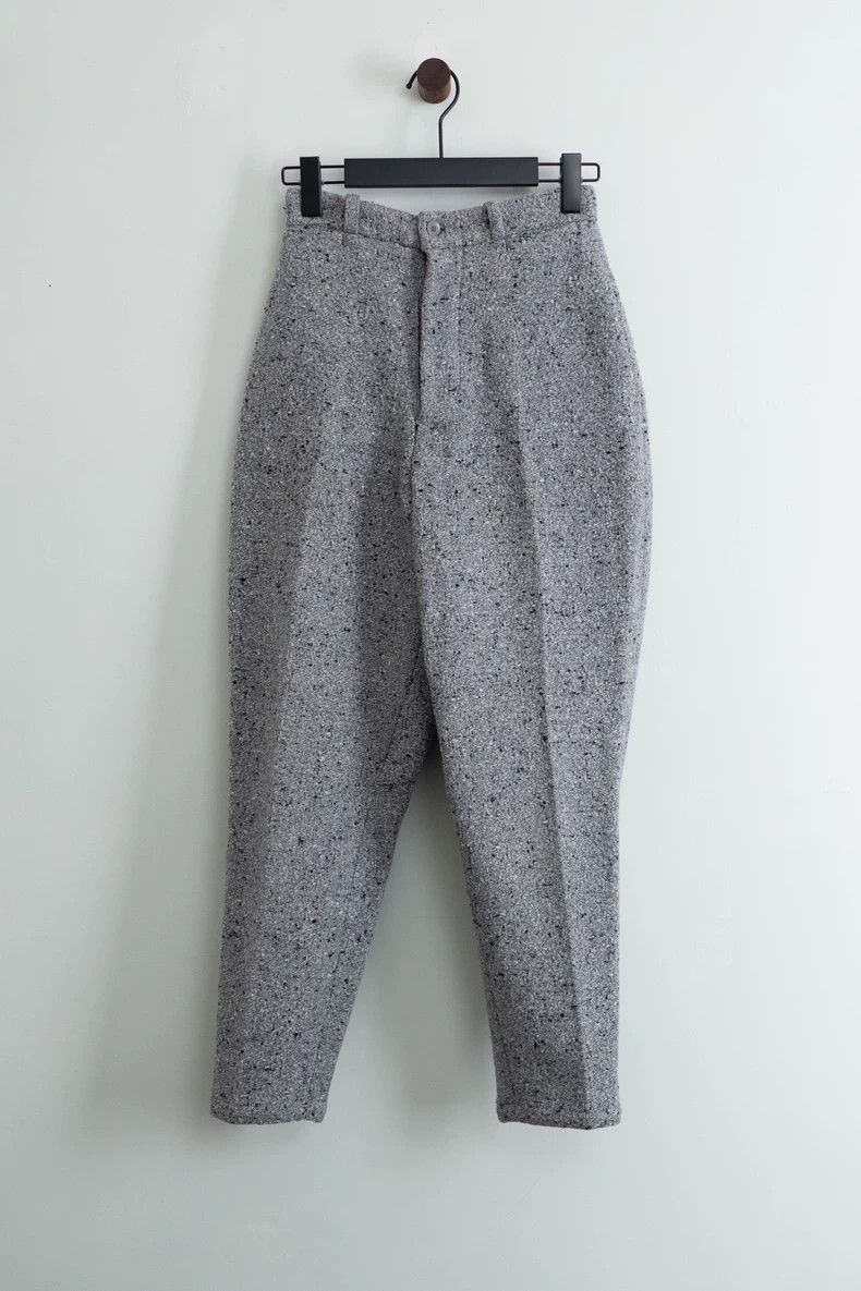 Yohji Yamamoto Yohji Yamamoto size os Cocoon-shaped tapered sesame-grain Size US 28 / EU 44 - 1 Thumbnail