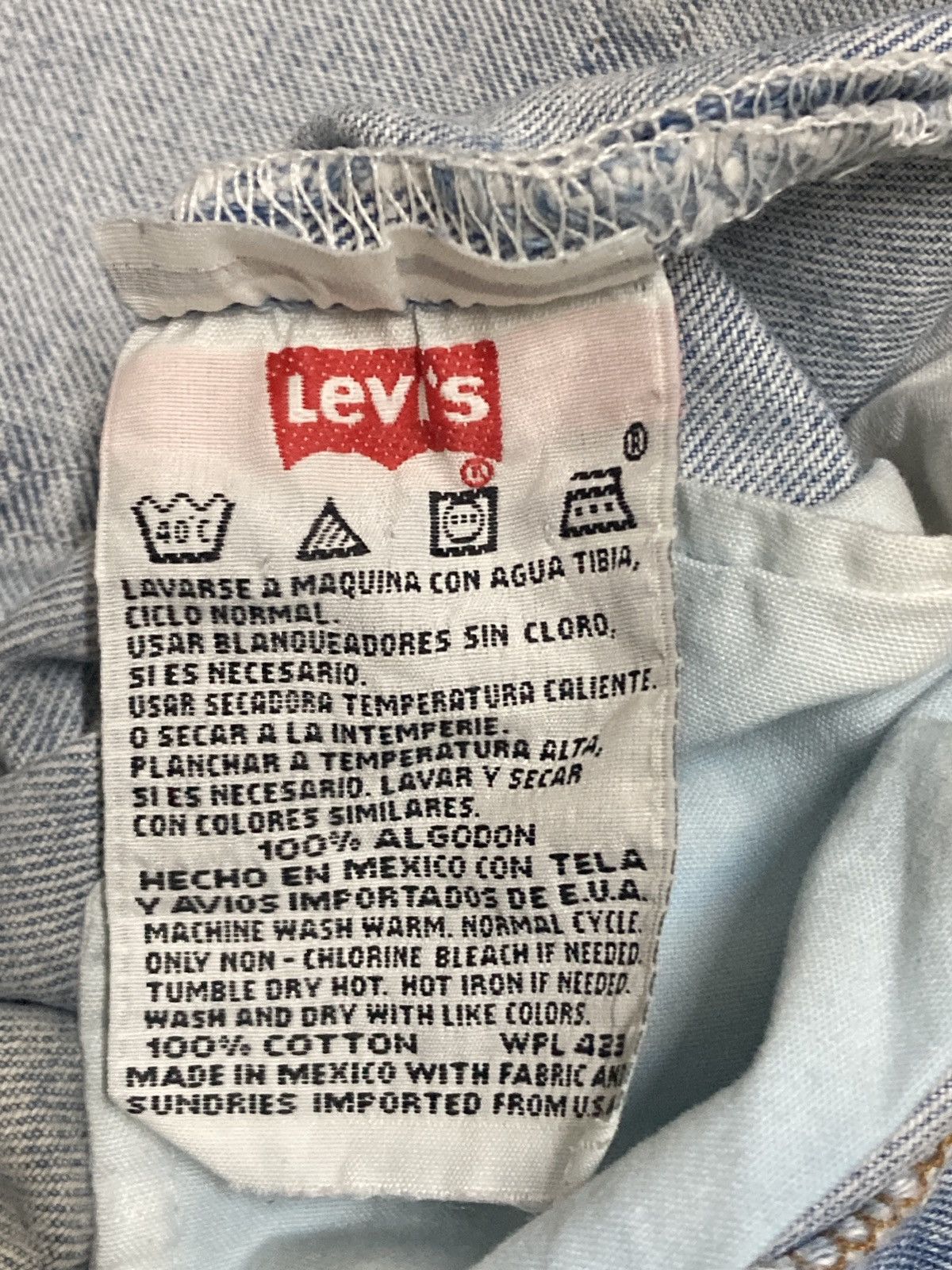 Levi's Vintage Y2K Levis 501 jeans Made in Mexico Size US 30 / EU 46 - 5 Thumbnail
