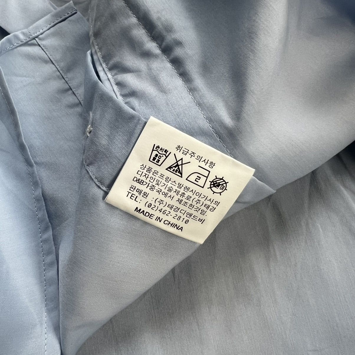 Balenciaga 90s Balenciaga Long Sleeve Button up Shirt Size US XL / EU 56 / 4 - 7 Thumbnail