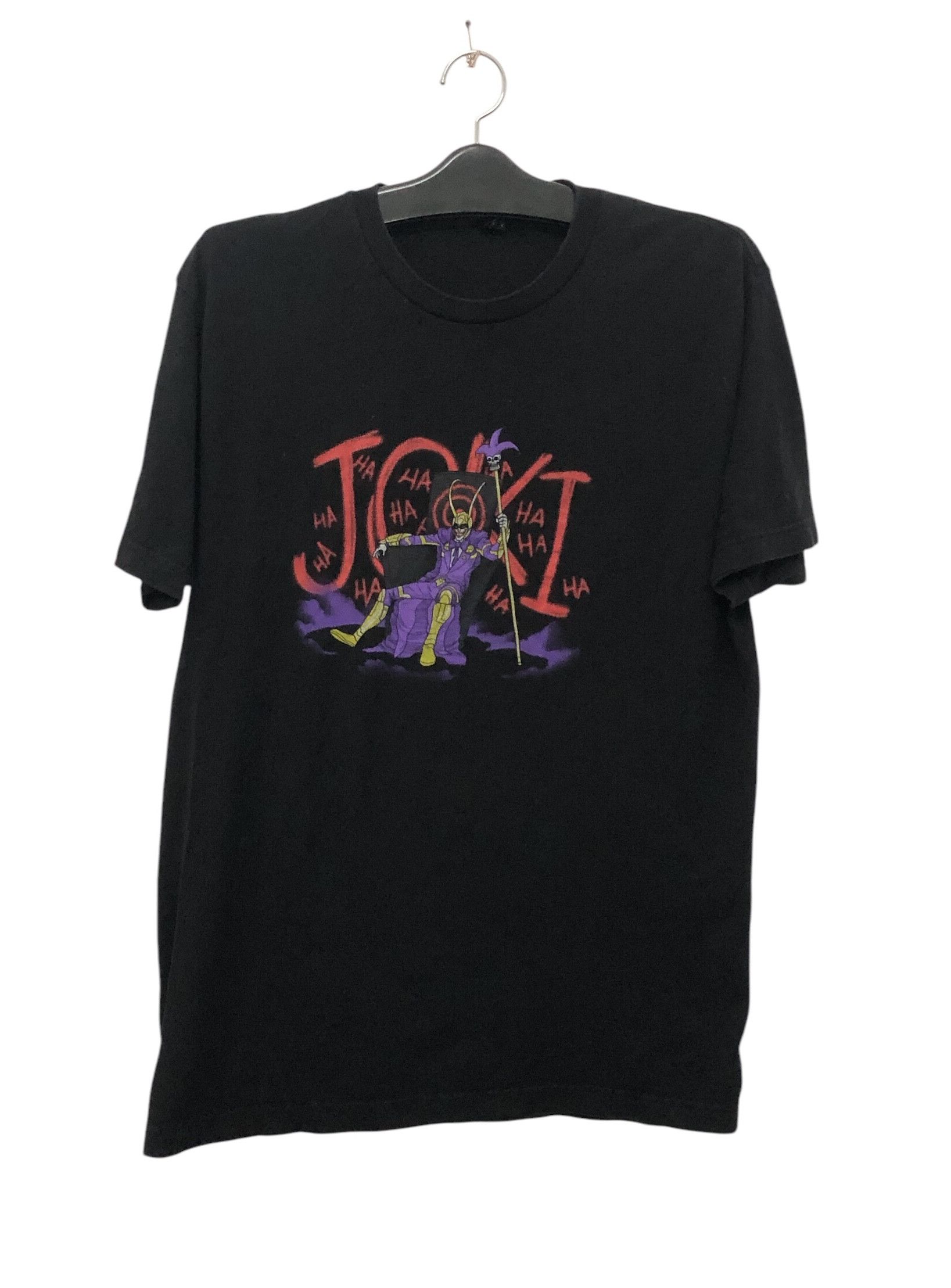 Cartoon Network × Marvel Comics Rare Marvel Loki DC Joker Mashup Joki Unisex T-Shirt Graphic Size US L / EU 52-54 / 3 - 1 Thumbnail
