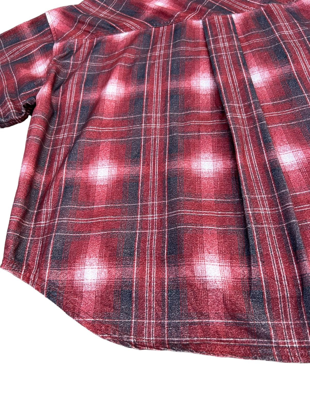 Flannel Primalcode Newwave Japan Plaid Big Fit Cropped lannel Shirt Size US XL / EU 56 / 4 - 17 Thumbnail