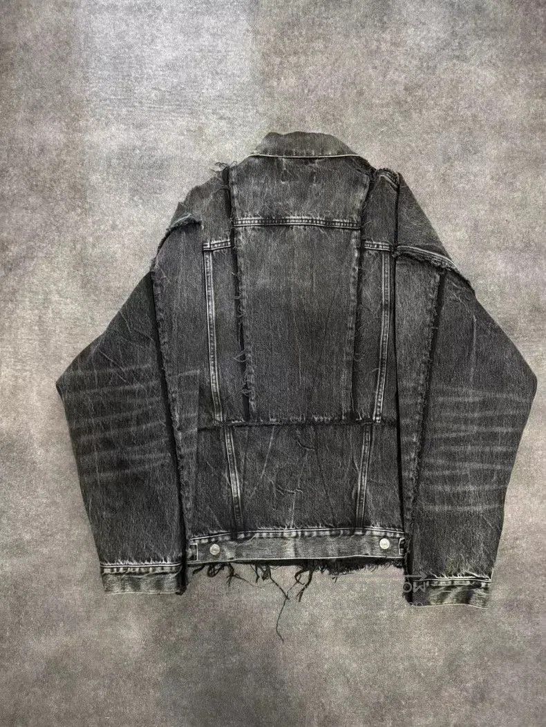 Balenciaga Balenciaga Washed Denim Jacket. Size US S / EU 44-46 / 1 - 2 Thumbnail