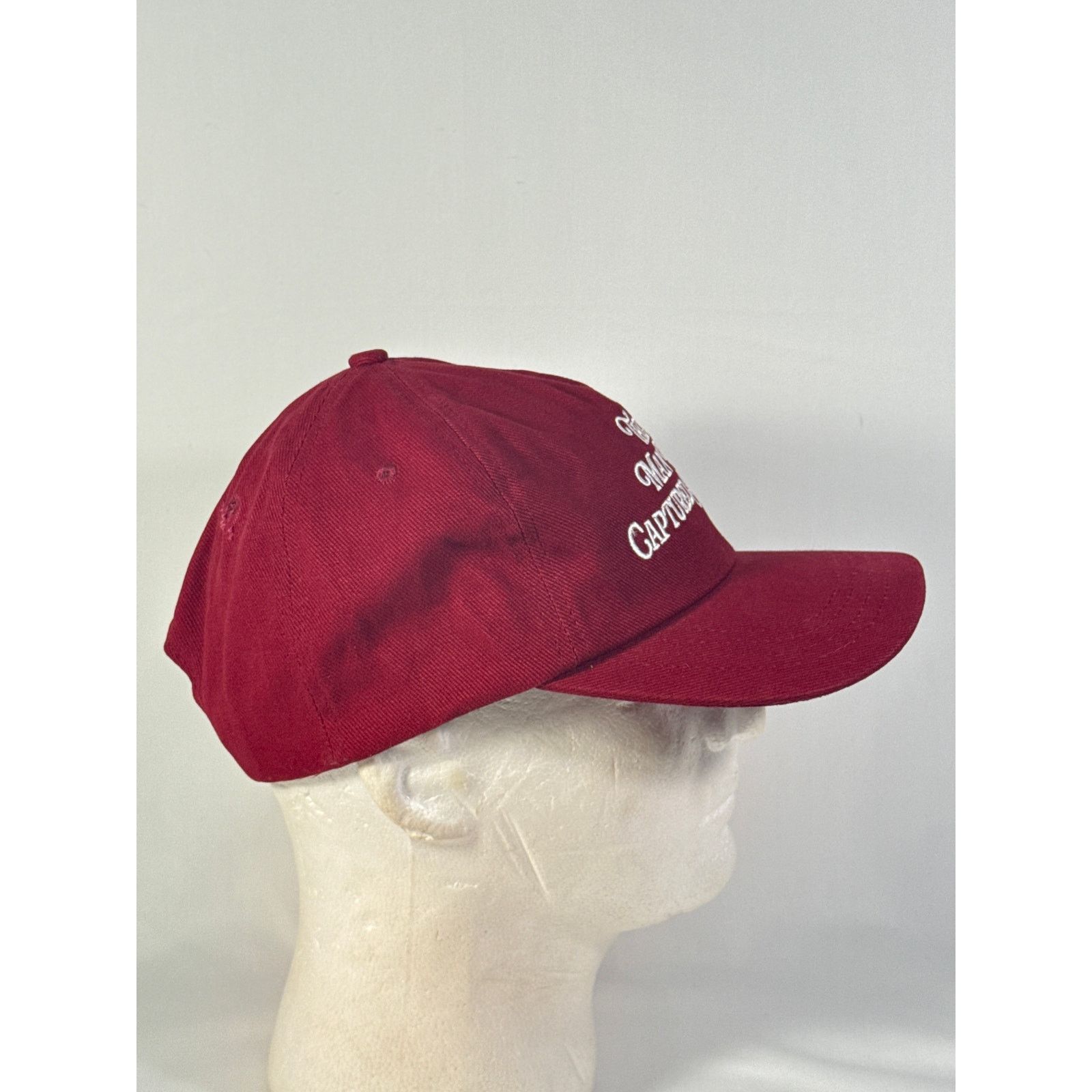 Urban Outfitters The Man Who Captured Sunshine Red Embroidered Baseball Hat Size ONE SIZE - 3 Thumbnail