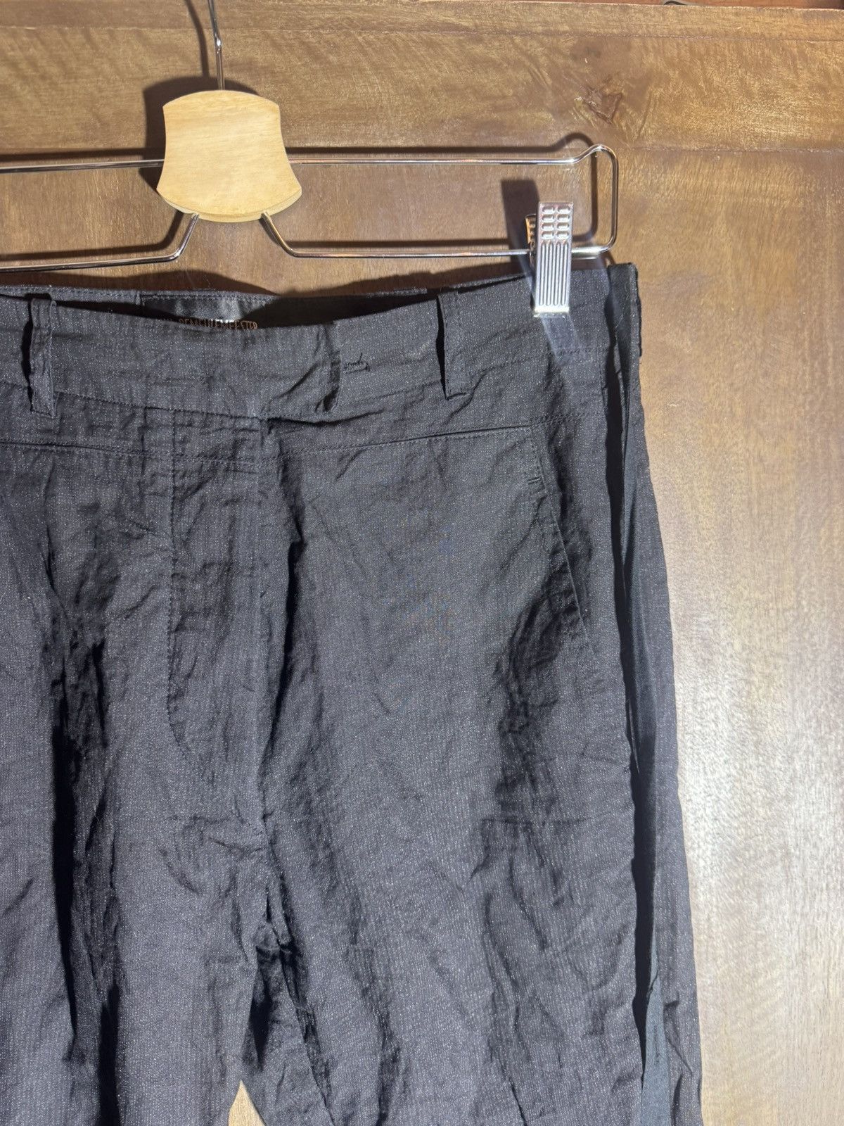 Ann Demeulemeester ann demeulemeester vintage cotton metal pants 38 Size 27" / US 4 / IT 40 - 8 Thumbnail