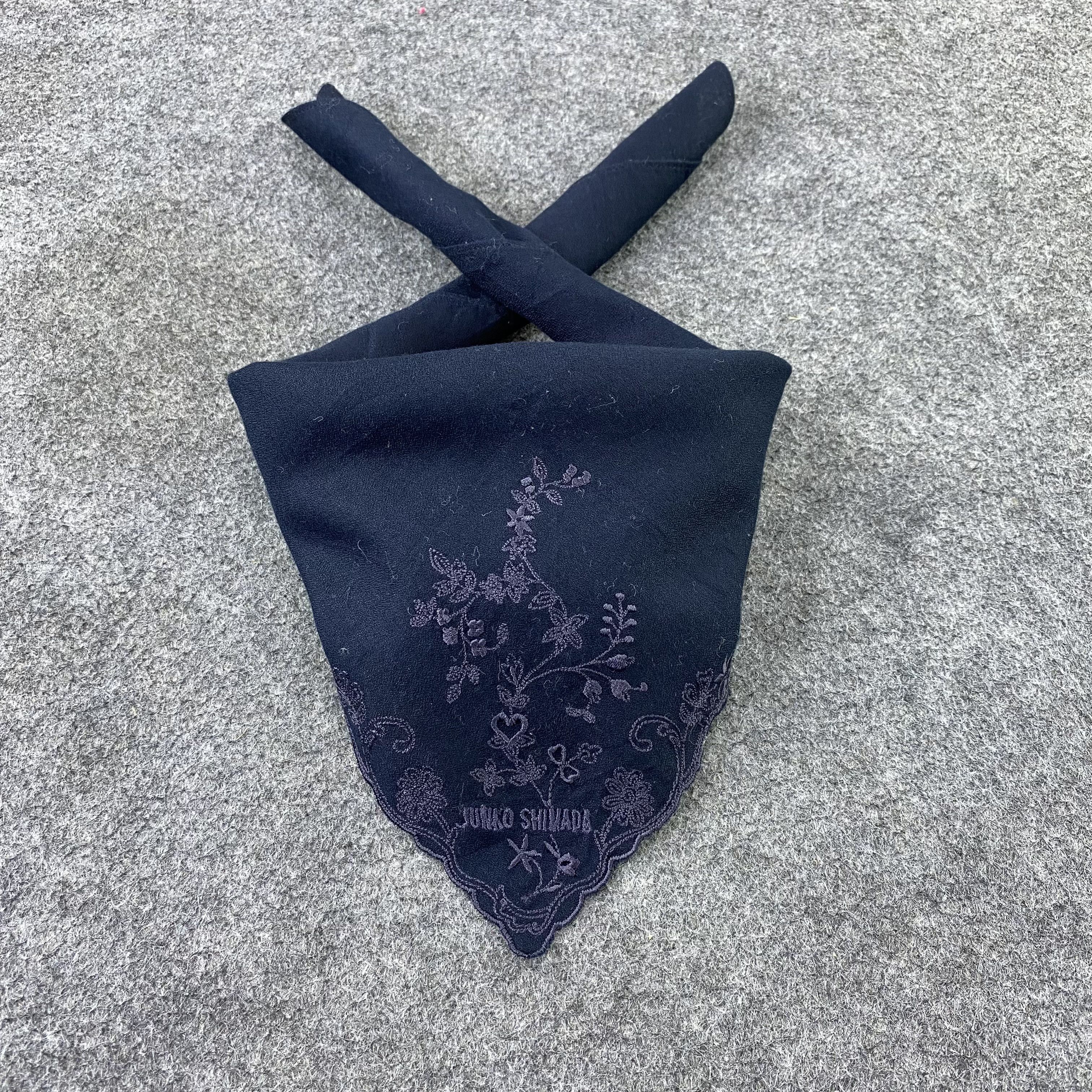 Japanese Brand Junko Shimada Handkerchief / Bandana / Neckerchief-B1098 Size ONE SIZE - 2 Thumbnail
