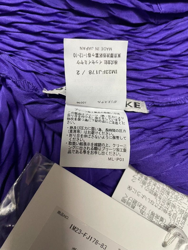 Issey Miyake Issey Miyake Purple fish-scale top Size M / US 6-8 / IT 42-44 - 3 Thumbnail