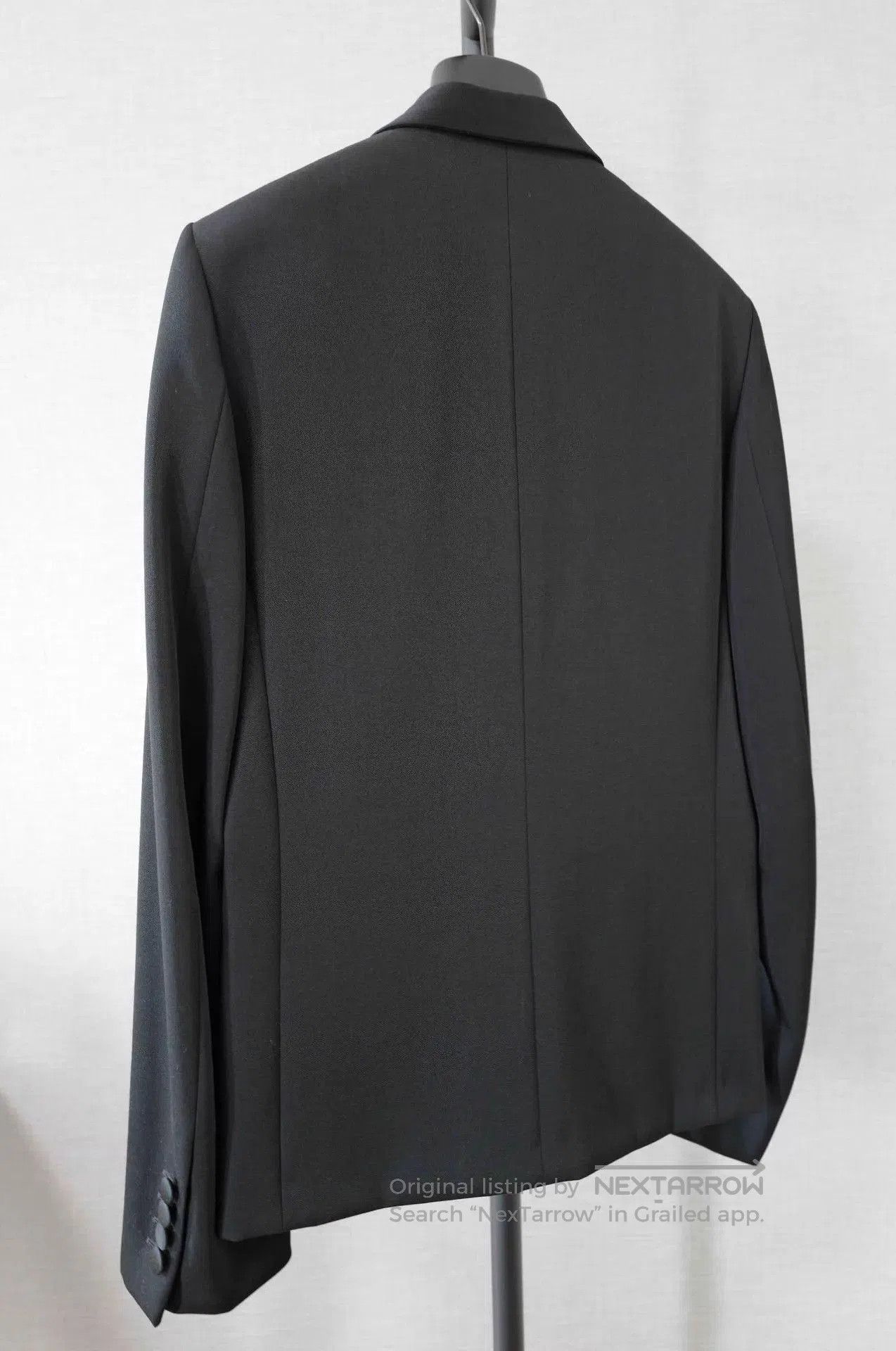 Dior Black Formal Blazer with Satin Lapel. Size US M / EU 48-50 / 2 - 2 Thumbnail