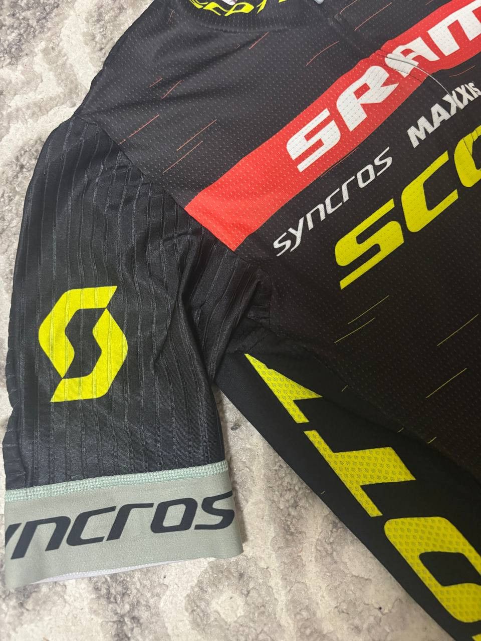 Odlo Scott-SRAM MTB Racing Team Replica Jersey by Odlo Medium Size US M / EU 48-50 / 2 - 7 Thumbnail