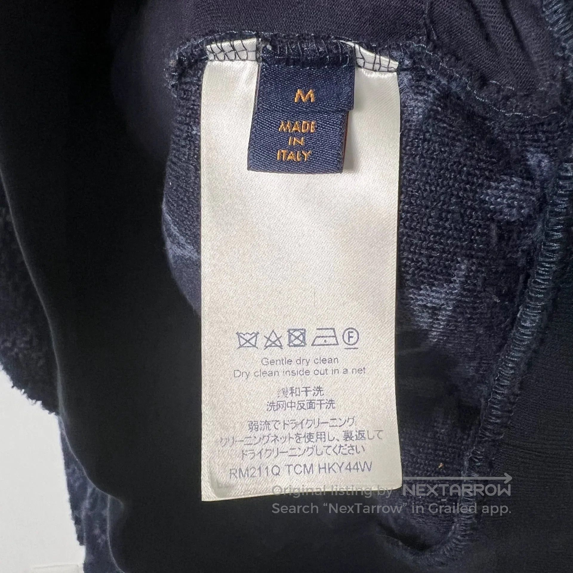 Louis Vuitton louis vuitton deep blue teddy jacket M size. Size US M / EU 48-50 / 2 - 4 Thumbnail