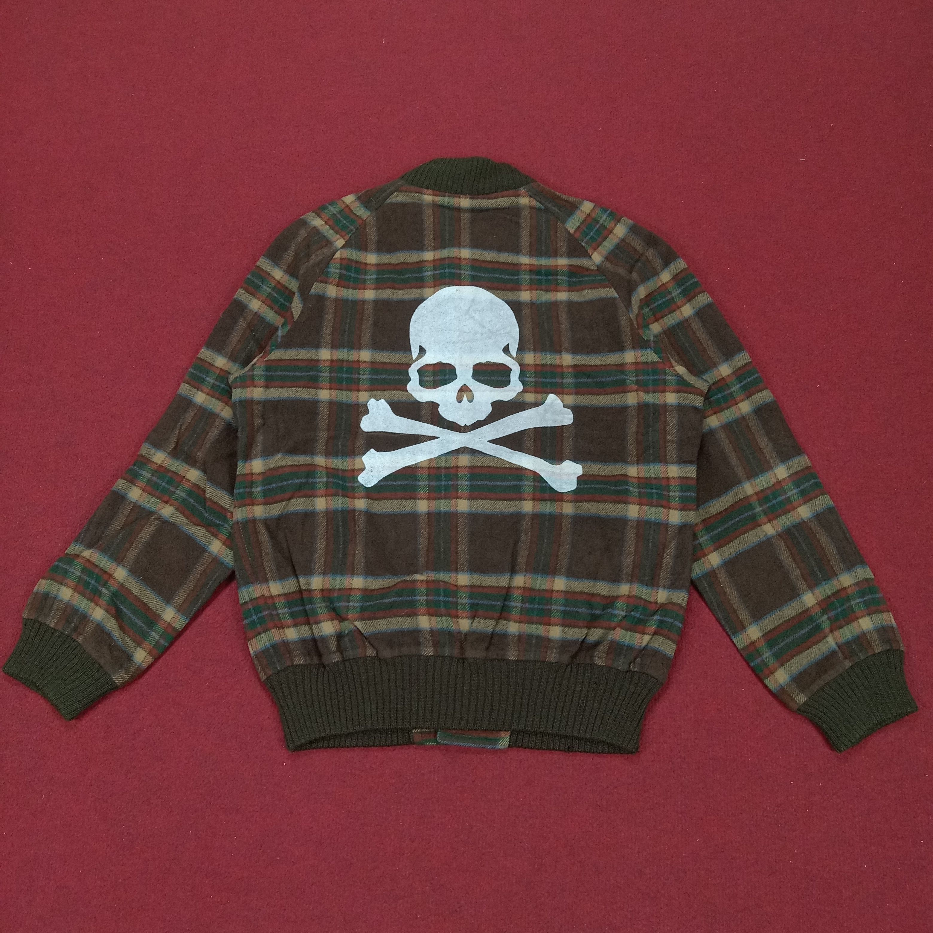 Japanese Brand TAC Streetwear Style Custom Skulls Art Jacket Size US M / EU 48-50 / 2 - 1 Thumbnail