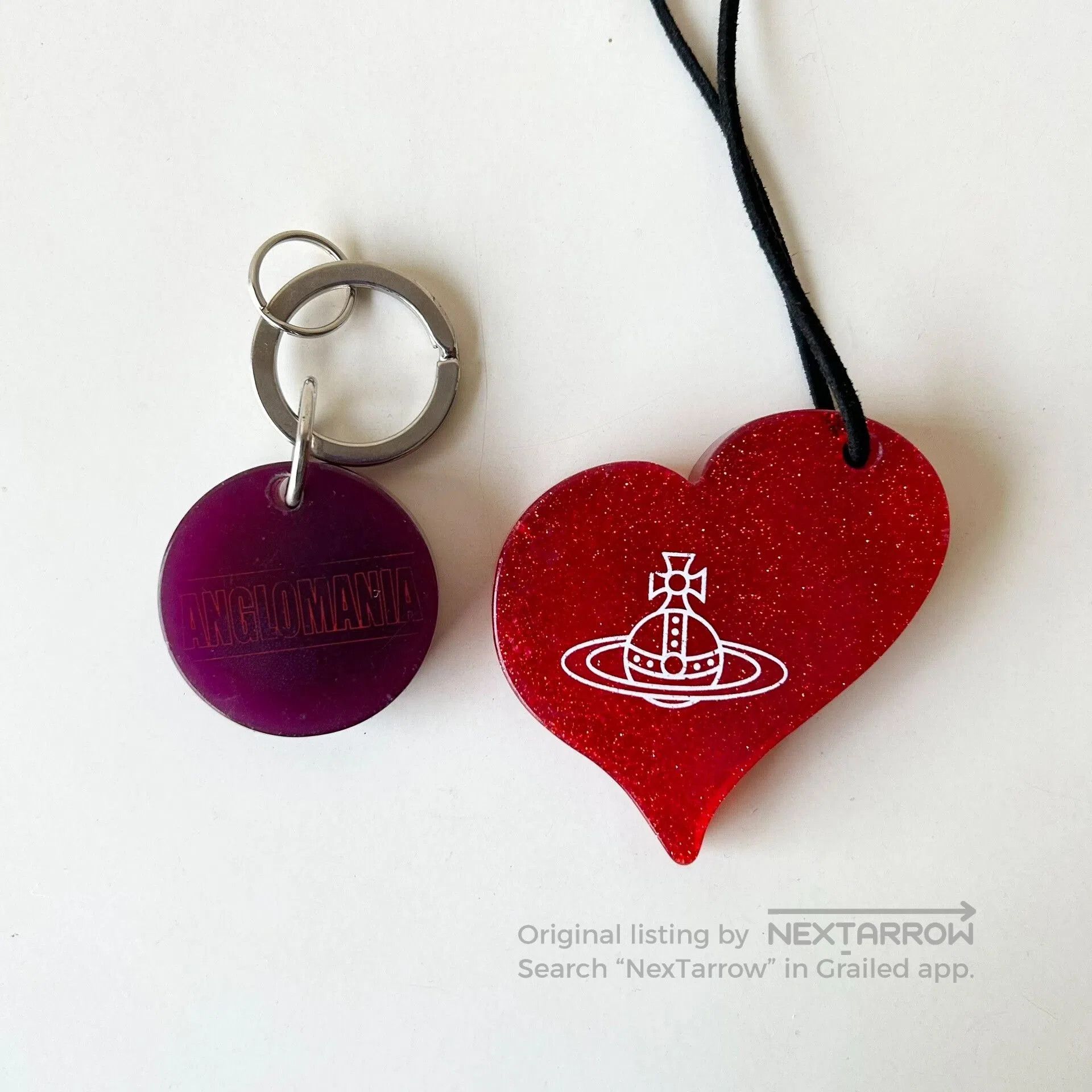 Vivienne Westwood vivienne westwood vintage heart keychain pendant. Size ONE SIZE - 2 Thumbnail