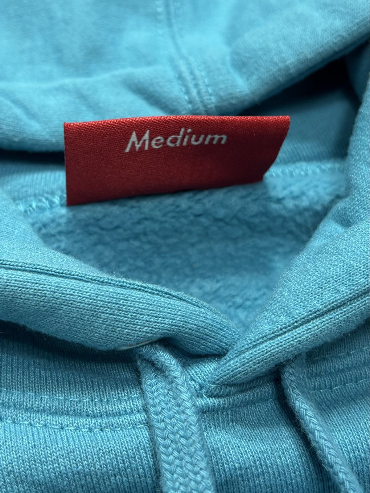 Supreme Supreme Laser Cut S Logo Hooded Sweatshirt (Cyan) Size US M / EU 48-50 / 2 - 5 Thumbnail