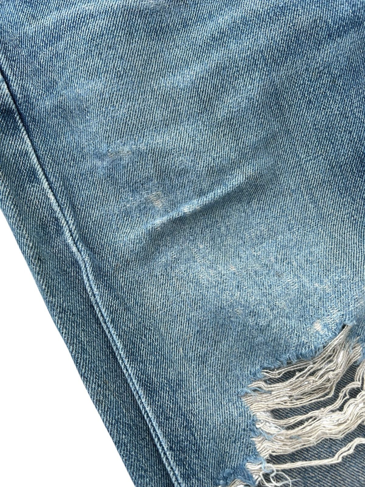 Japanese Brand × Kapital × Vintage Edwin Selvedge Buckle Back Distressed Denim Jeans Size US 29 - 12 Thumbnail