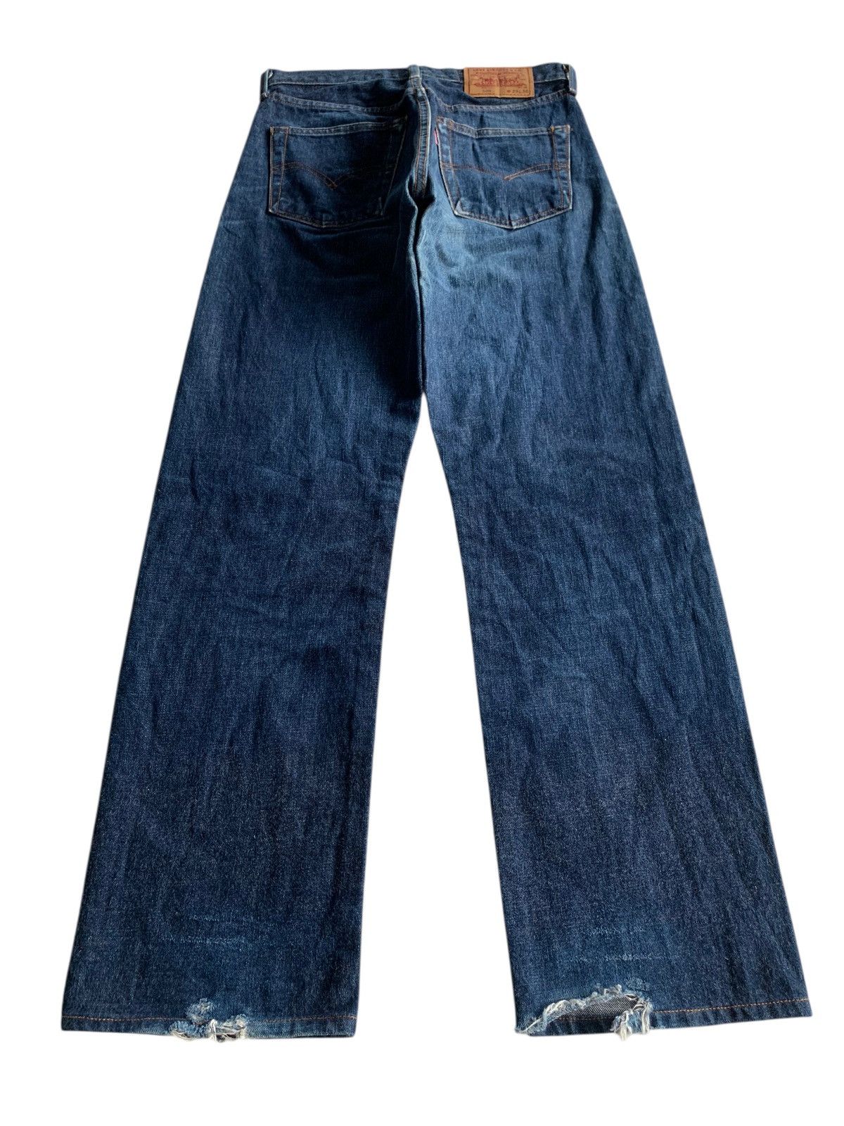 Kapital VINTAGE LEVIS BIG E 502 SELVEDGE DISTRESSED DENIM Size US 28 / EU 44 - 4 Thumbnail