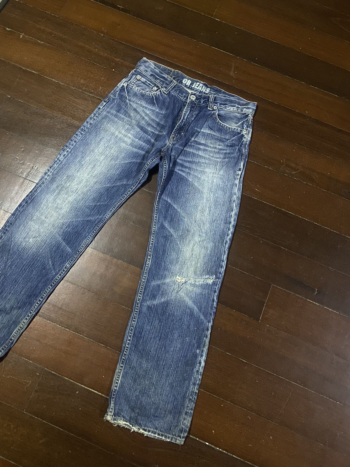 If Six Was Nine Flare Vintage inspired OR JEANS lighting design Size US 34 / EU 50 - 3 Thumbnail