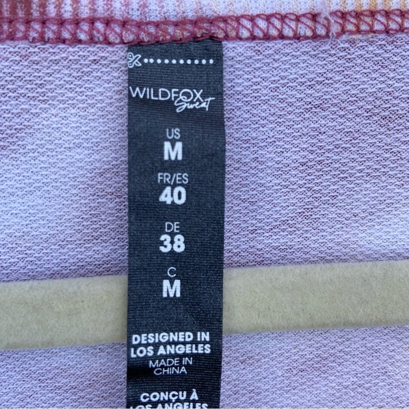 Wildfox NWT New Wildfox Womens Medium Long Sleeve Sweatshirt Size M / US 6-8 / IT 42-44 - 4 Thumbnail