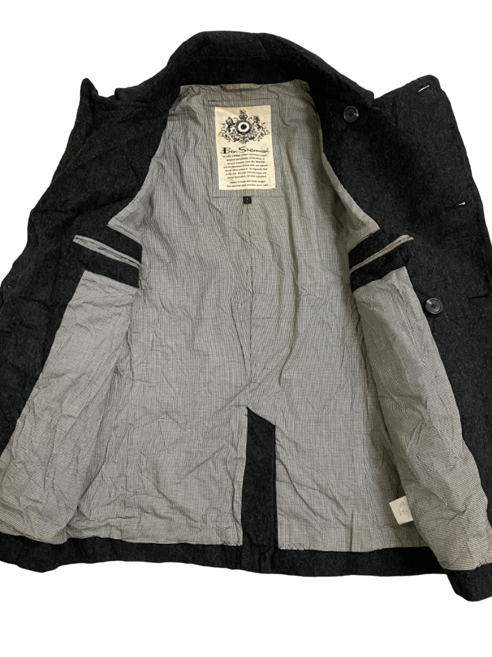 Ben Sherman BEN SHERMAN WOOL WINTER JACKET Size US L / EU 52-54 / 3 - 5 Thumbnail