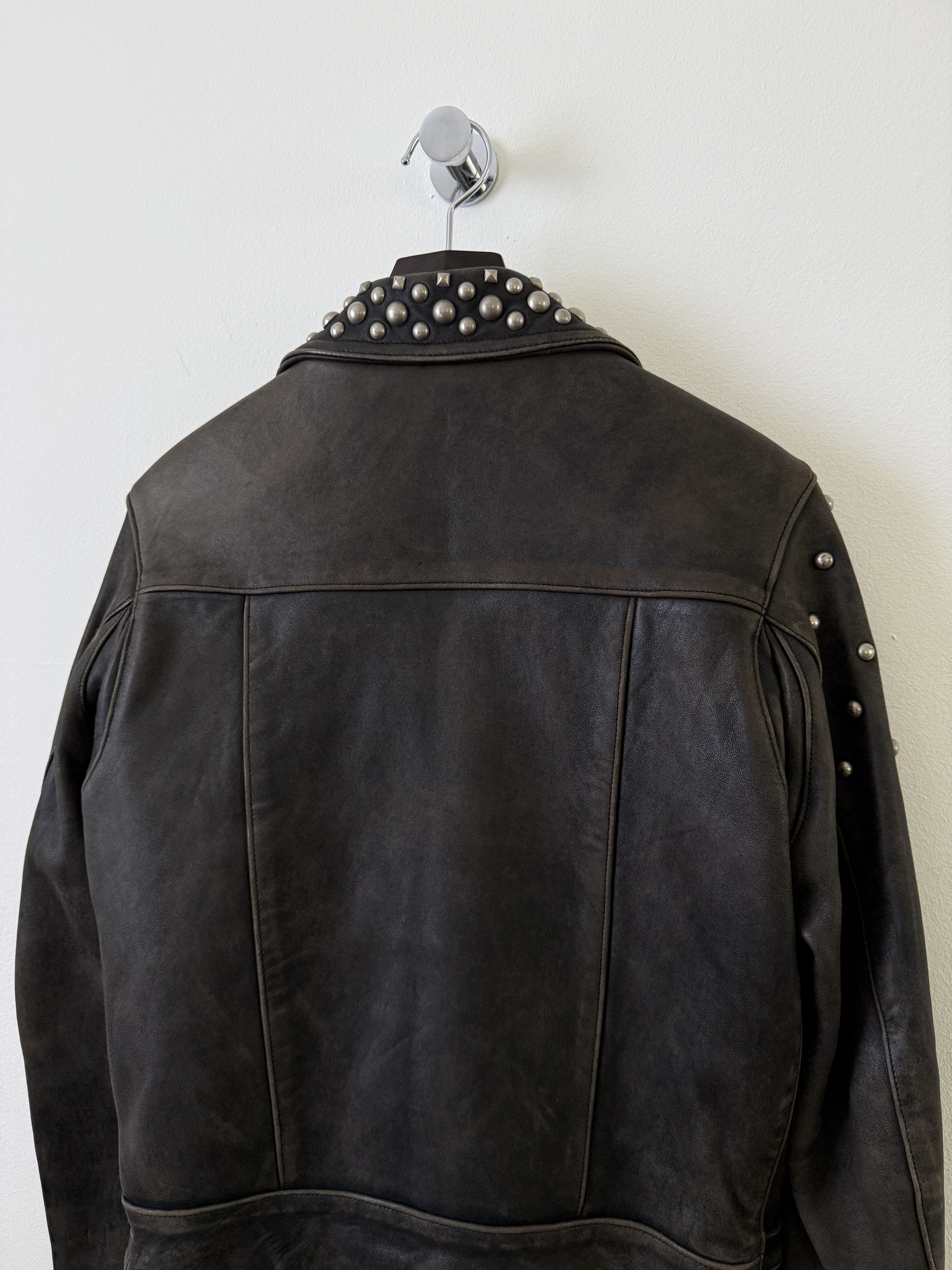 Blackmeans Lab Rat Studded Leather Punk Biker Moto Jacket Size US M / EU 48-50 / 2 - 16 Thumbnail