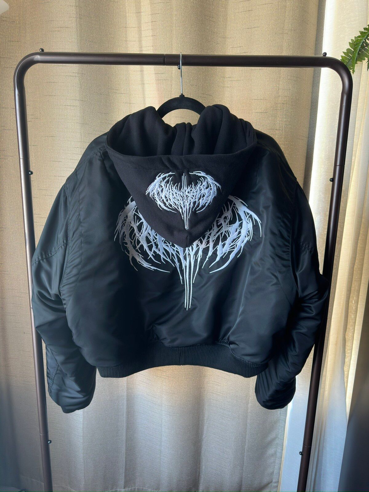 Playboi Carti Narcissist Hooded Bomber | Grailed